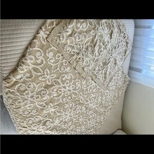 Linen bedspread new